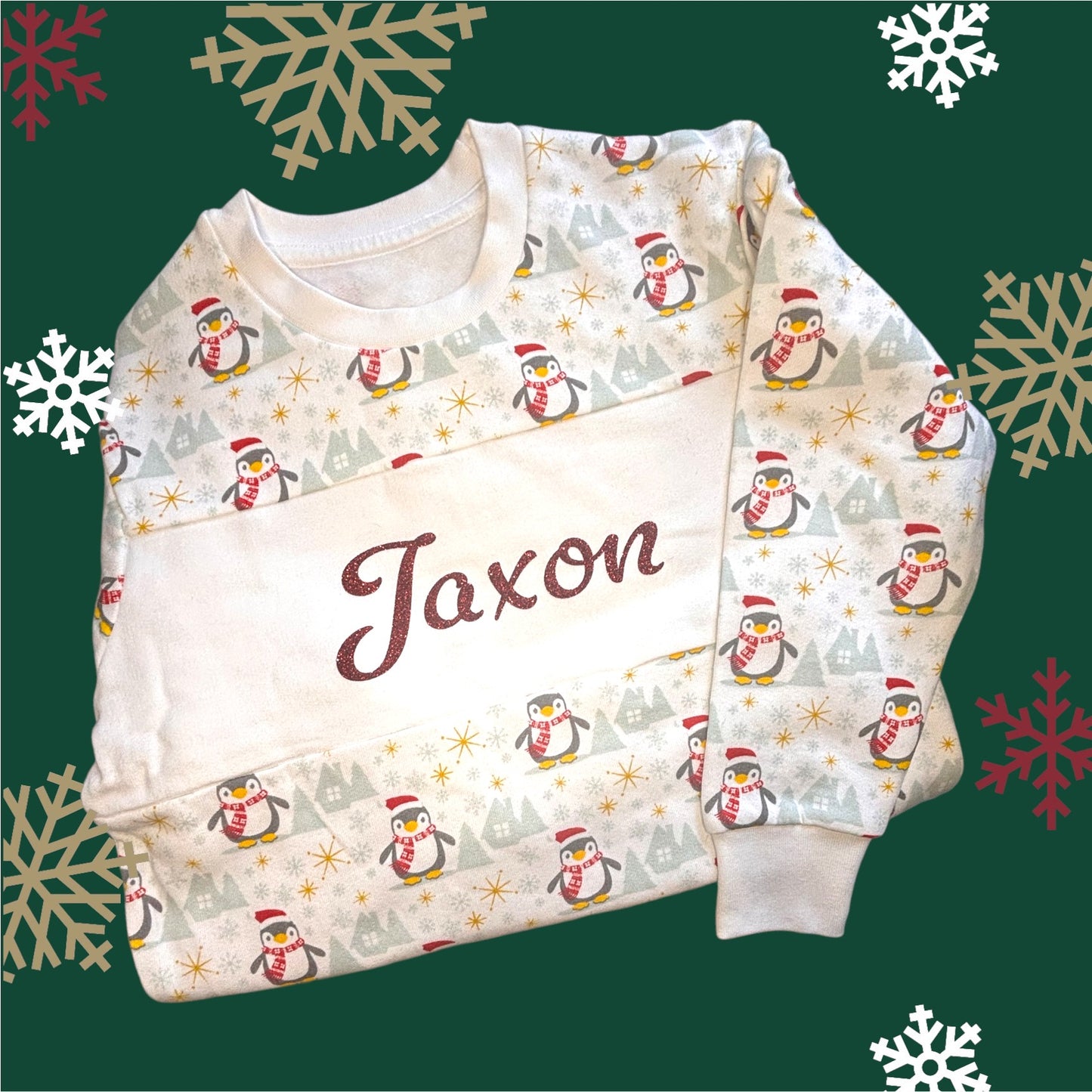 Personalised Christmas jumpers